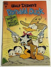 FOUR COLOR #199 Sheriff Bullet Valley DELL FN (6.0) 1948 CARL BARKS Golden Age picture