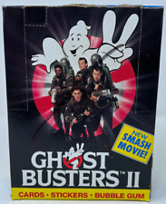Topps 1989 - Ghostbusters II Cards Stickers Bubble Gum - 36 New Sealed Packs VTG picture
