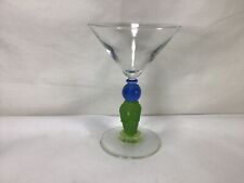 JJ60 Vintage Martini Glass Richard Jolley Bombay Sapphire For Adult Set of Only1 picture