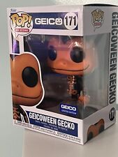 Geicoween Funko Pop Orange Geico Gecko Limited Edition #171 - Ready to Ship picture