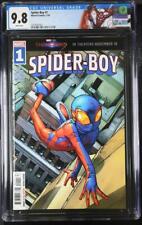 Spider-Boy 1A - Ramos Cover - Custom Spider-Man Label - CGC Graded 9.8 picture