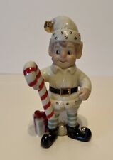 Lenox Merry Elf W/ Candy Cane RARE picture