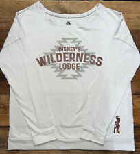 Disney's Wilderness Lodge XL Long Sleeve Ladies Sweater Lightweight Womens Cut picture