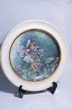 The Heliotrope Fairy plate HEINRICH GERMANY Villeroy & Boch in Wooden Frame 9945 picture