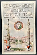 Alaska Yukon Pacific Expo 1909 Seattle Northern Pacific Railway Booklet Brochure picture