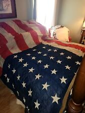 American Flag 45 Star  1896  Sewn 8.5'  X 11'  beautiful picture