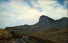 Texas Signal Peak Guadalupe Peak Highway 62 180 ~ 1950-60s postcard picture