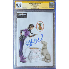 Hawkeye: Kate Bishop #4 variant cover__CGC 9.8 SS__Signed by Hailee Steinfeld picture
