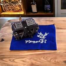 TOP QUALITY   TEFILLIN -LEFT HANDED Sephardic Jewish Kosher  Sefaradi + Bag Gift picture