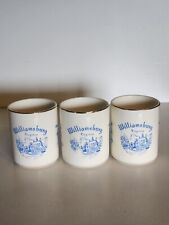 3 Vintage Ceramic Coffee Mugs Business Superior Tech Williamsburg Virginia USA picture
