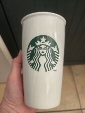 Starbucks 2011 White Ceramic Tumblr Logo picture