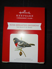 2021 Hallmark Rose-Breasted Grosbeak KOC Event Exclusive Ornament Mint in Box picture