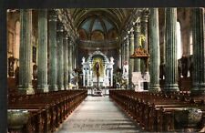 Postcard Private Post Card Interior Basilica St Anne de Beaupre Dunkirk NY 1907 picture