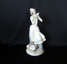 Franklin Mint CECILIA THE CARNATION MAIDEN Porcelain Figurine By Fulgencio Spain picture