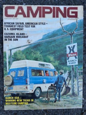 Original Vintage 1971 February Camping Journal magazine 67 pages picture