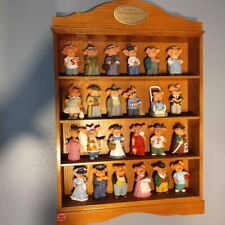 24 Meet The Porkchester Figurines From Danbury Mint With Display Case picture