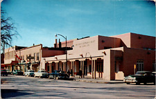 First National Bank Santa Fe New Mexico NM UNP Chrome Postcard picture
