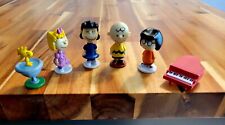 Lot Of 5 Peanuts Miniture Figures PNTS picture