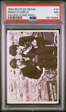 1964 Topps Beatles Movie A Hard Day’s Night Ringo and Paul #10 – PSA 7 (NM) picture