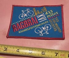 Ragbrai 16 Patch Iowa Bicycle Ride Sioux City To Fort Madison  picture