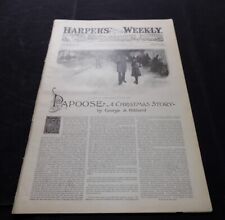 1889 HARPER’S WEEKLY ISSUE DECEMBER 7, 1889, THE PRINCETON vs YALE FOOTBALL GAME picture