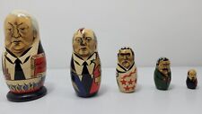 Russian Nesting Dolls 5-piece, Russian Leaders Themed picture