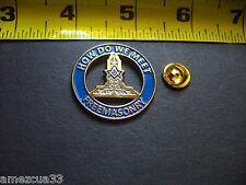 Large High Quality Senior Warden  Lapel Pin picture