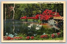 Postcard Scene in Bellingrath Gardens Mobile Alabama AL picture