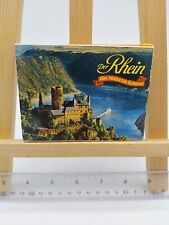 Vintage Mini Postcard Folder Rhein River Germany 20 Pictures picture