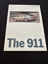 1997 Porsche 993 C4S Targa 911 Turbo Catalog 993 Carrera 4S FINAL Sales Brochure picture
