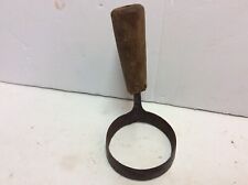 RARE ANTIQUE Wood Carving Scorp tool Angled Inshave for Spoons Bowls and Cups B picture