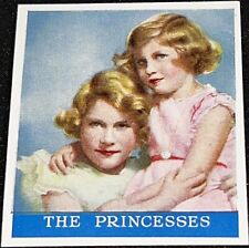 1937 Godfrey #26 THE PRINCESSES Queen Elizabeth Coronation Of Their Majesties picture