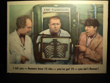 1959 Fleer #14- Three Stooges Card 3 Stooges picture