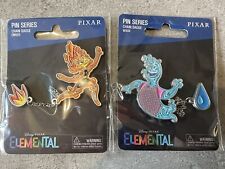 [Preorder] Disney Licenced Korea Pixar Elemental Ember Wade 2 Pins Set -Not HKDL picture