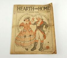Vintage Antique Hearth An Home Magazine Paper February 1930 Victorian Dancing picture