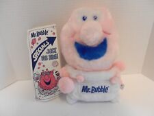 VINTAGE MR. BUBBLE PLUSH STUFFED DOLL RUSS BERRIE 1980'S WITH RARE CATALOG picture