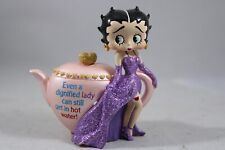 Danbury Mint Betty Boop - Hot Water - It's A Girl Thing Collection - Tea picture