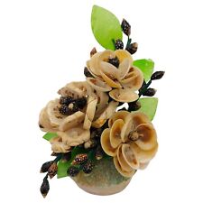 Handmade Sea Shell Art Flower Bouquet Figurine, 5