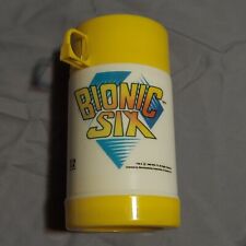 1986 Bionic Six Thermos,Extremely Rare picture