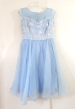 DISNEY PARKS DRESS SHOP cinderella dress princess authentic original blue M picture