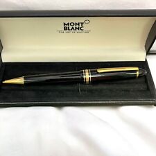 Montblanc Meisterstuck 161 Le Grand twisted Ballpoint Pen Black Boxed picture