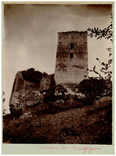 France, Château de Mauvezin Vintage Print, Albumin Print 32.5x24 Circ picture