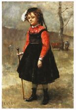 Postcard Jean-Baptiste Camille Corot 