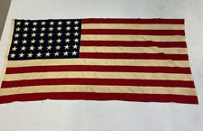 Vintage 48 Star Valley Forge Flag Co USVA 5x9.5 Foot American United States Flag picture