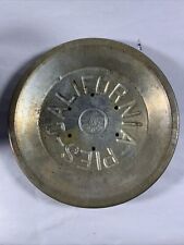 VTG PAIR -1 NEW ENGLAND TABLE TALK PIE PAN & 1 CALIFORNIA PIE PAN COUNTRY BAKERY picture