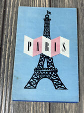 Vintage Paris MINISTÈRE DES TRAVAUX PUBLICS Map Souvenir picture