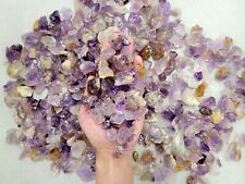 Crushed Amethyst Crystals from Brazil Bulk Raw Rough Chips for Crafting Jewelry picture