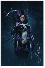 24 Jamie Tyndall Huntress Metal WhatNot Exclusive W/Metal COA only 50 copies picture