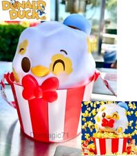 EXCLUSIVE 2024 DISNEY PARKS DONALD DUCK 🦆 MUNCHLING POPCORN BUCKET IN HAND NEW picture