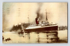 1930. RMS ANTONIO. CUNARD LINE. POSTCARD XZ26 picture